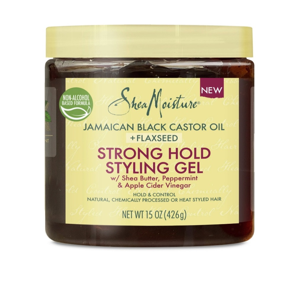 SheaMoisture Styling Hair Gel, Strong Hold, Frizz Control Paraben Free